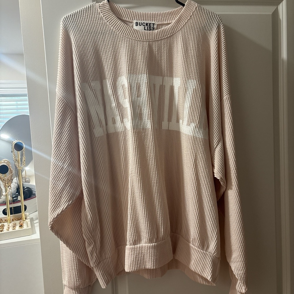 Bucket Nashville Ribbed Sweater
